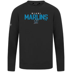 Miami Marlins Levelwear Mandate Carve Tri-Blend Sweatshirt Outlet