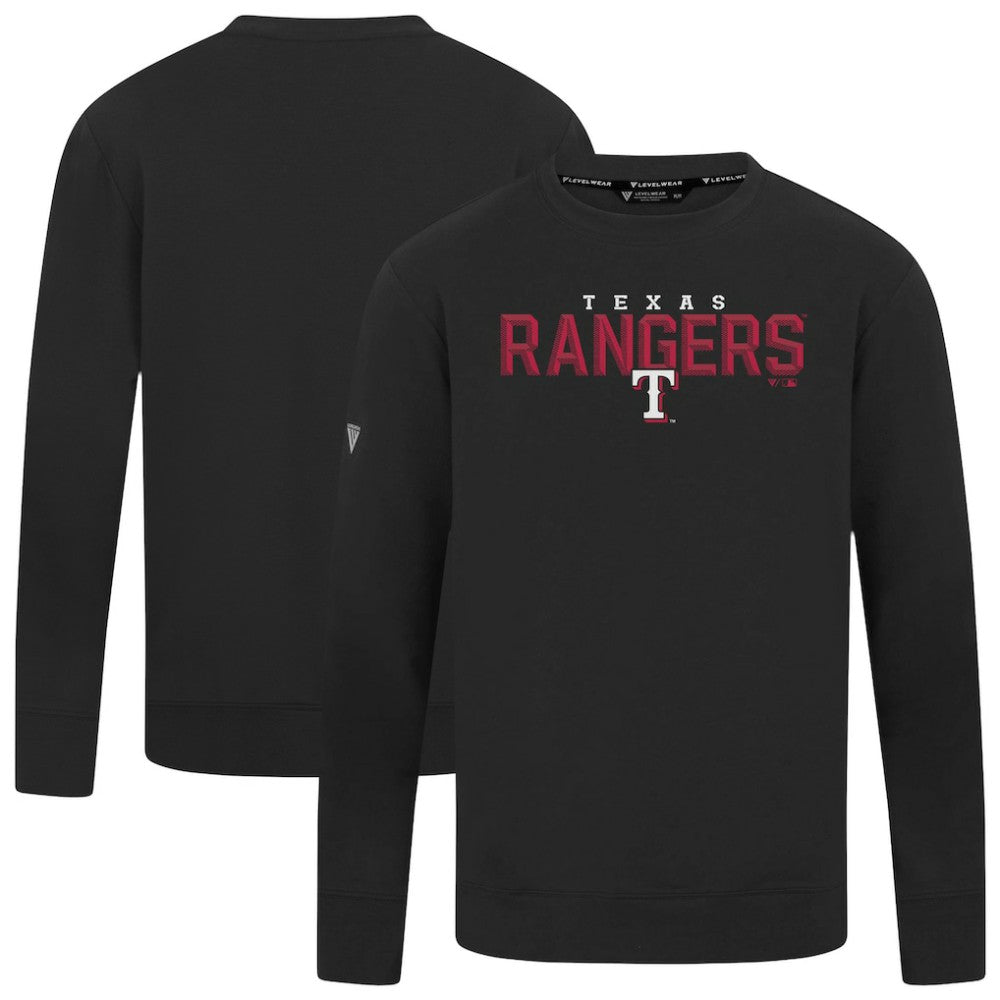Texas Rangers Levelwear Mandate Carve Tri-Blend Sweatshirt Online