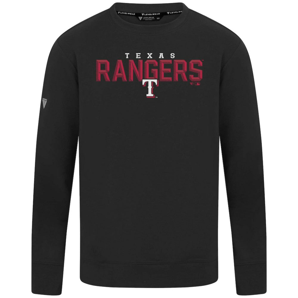 Texas Rangers Levelwear Mandate Carve Tri-Blend Sweatshirt Online