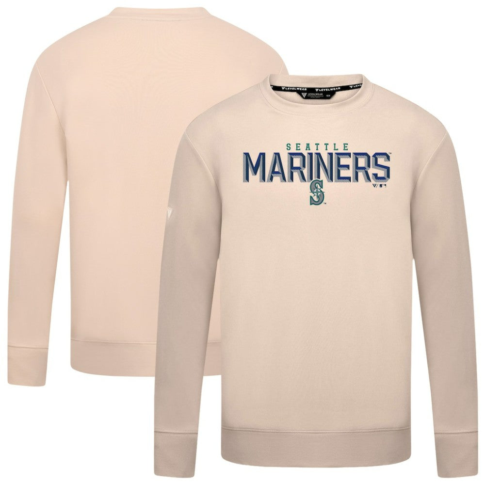 Seattle Mariners Levelwear Mandate Carve Tri-Blend Sweatshirt for sale