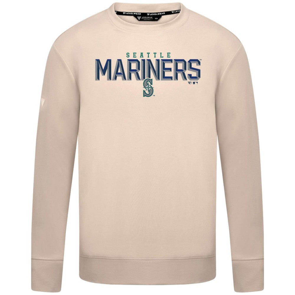 Seattle Mariners Levelwear Mandate Carve Tri-Blend Sweatshirt for sale