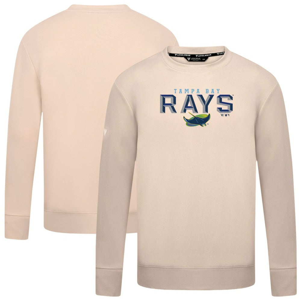Tampa Bay Rays Levelwear Mandate Carve Tri-Blend Sweatshirt Sale