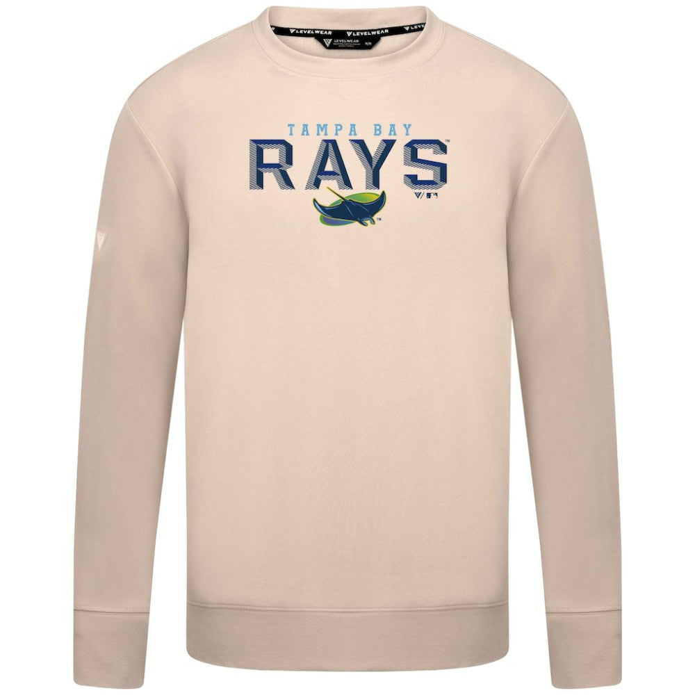 Tampa Bay Rays Levelwear Mandate Carve Tri-Blend Sweatshirt Sale