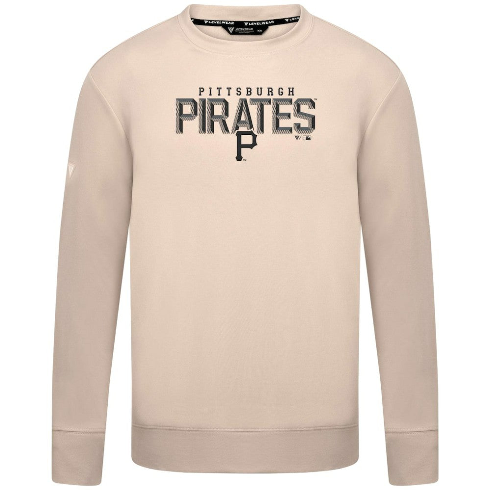 Pittsburgh Pirates Levelwear Mandate Carve Tri-Blend Sweatshirt Online