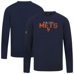 New York Mets Levelwear Mandate Carve Tri-Blend Sweatshirt Sale