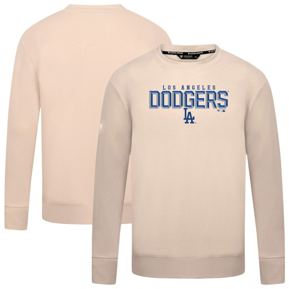 Los Angeles Dodgers Levelwear Mandate Carve Tri-Blend Sweatshirt Online