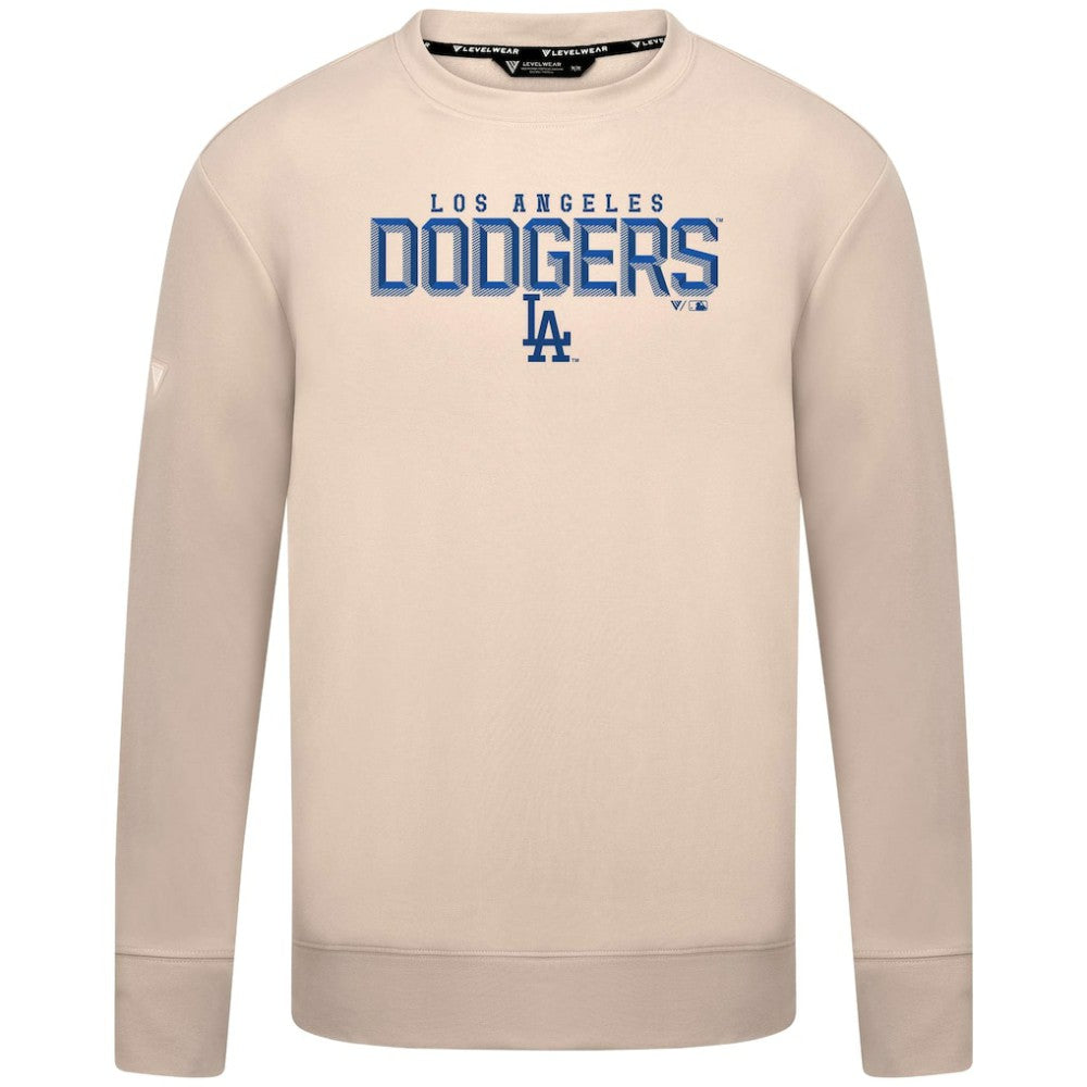 Los Angeles Dodgers Levelwear Mandate Carve Tri-Blend Sweatshirt Online