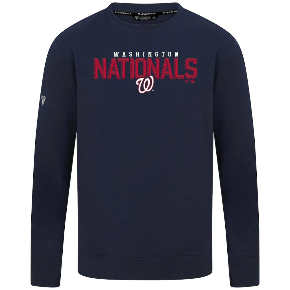 Washington Nationals Levelwear Mandate Carve Tri-Blend Sweatshirt Online