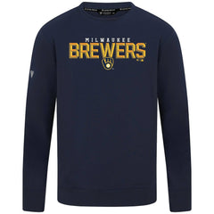 Milwaukee Brewers Levelwear Mandate Carve Tri-Blend Sweatshirt Online