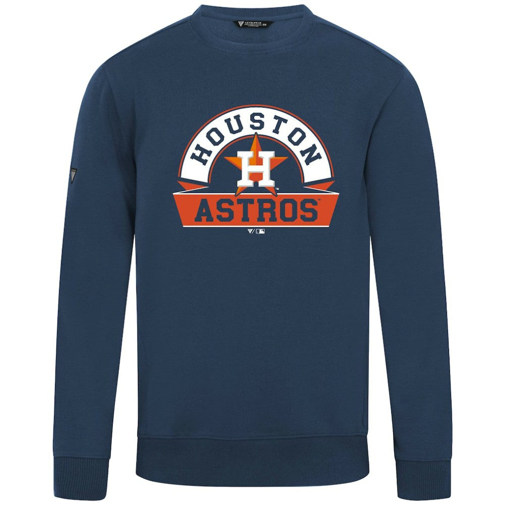 Houston Astros Levelwear Zane Banner Arch Sweatshirt Near Me