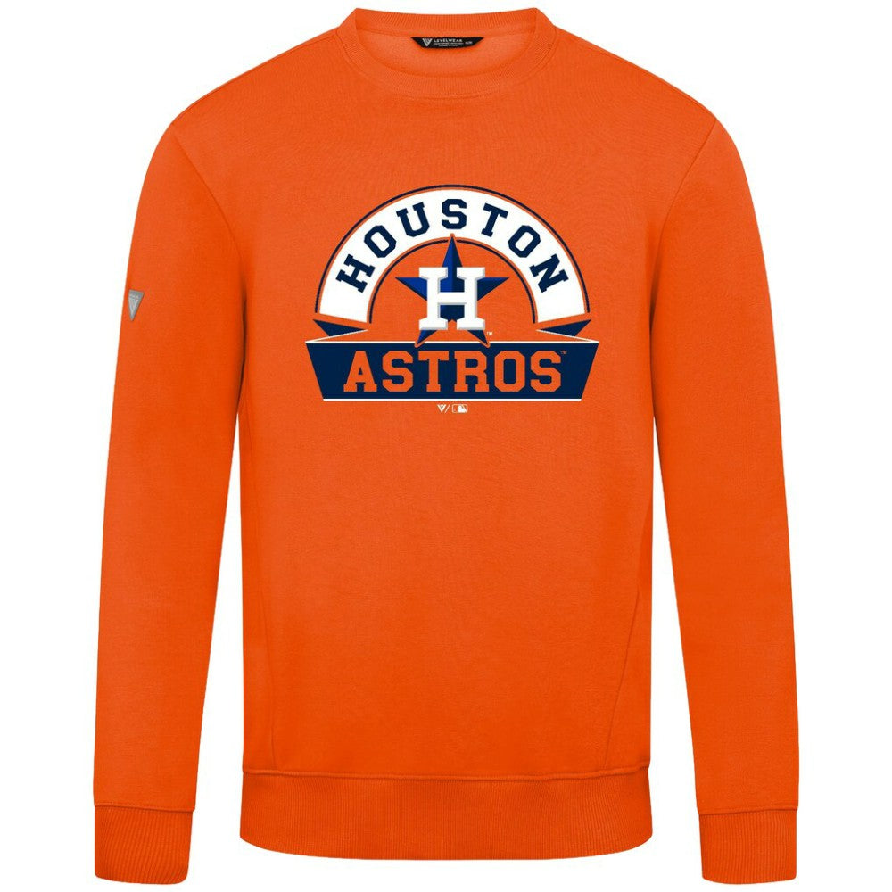Houston Astros Levelwear Zane Banner Arch Sweatshirt for sale