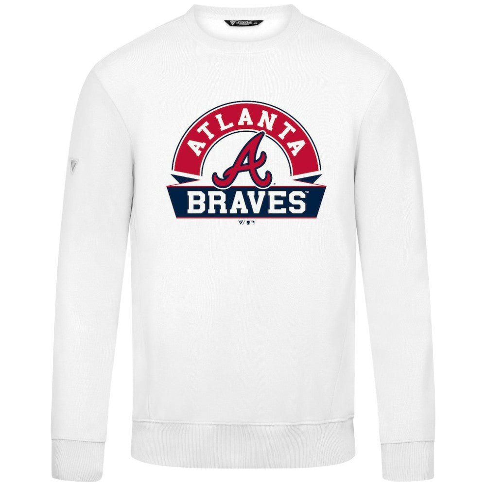 Atlanta Braves Levelwear Zane Banner Arch Sweatshirt Outlet