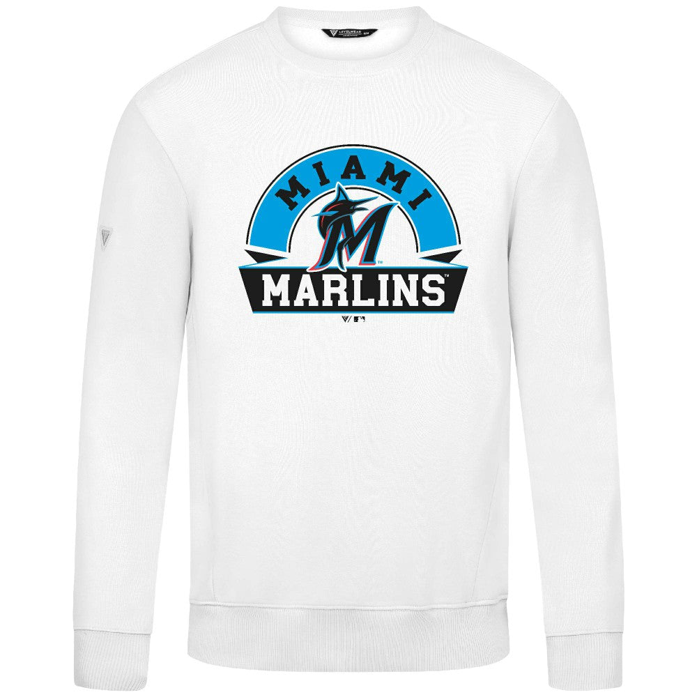 Miami Marlins Levelwear Zane Banner Arch Sweatshirt Online