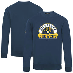 Milwaukee Brewers Levelwear Zane Banner Arch Sweatshirt Near Me