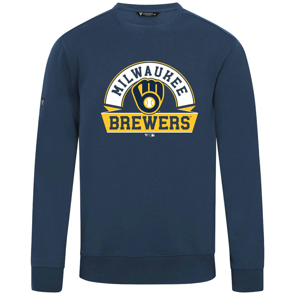 Milwaukee Brewers Levelwear Zane Banner Arch Sweatshirt Near Me