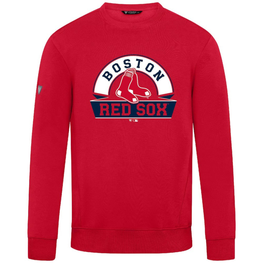 Boston Red Sox Levelwear Zane Banner Arch Sweatshirt Discount
