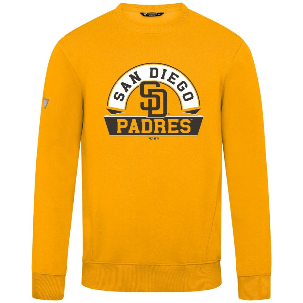 San Diego Padres Levelwear Zane Banner Arch Sweatshirt Outlet