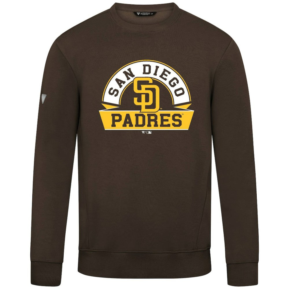 San Diego Padres Levelwear Zane Banner Arch Sweatshirt for sale