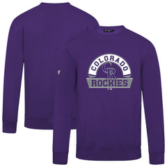 Colorado Rockies Levelwear Zane Banner Arch Sweatshirt Sale