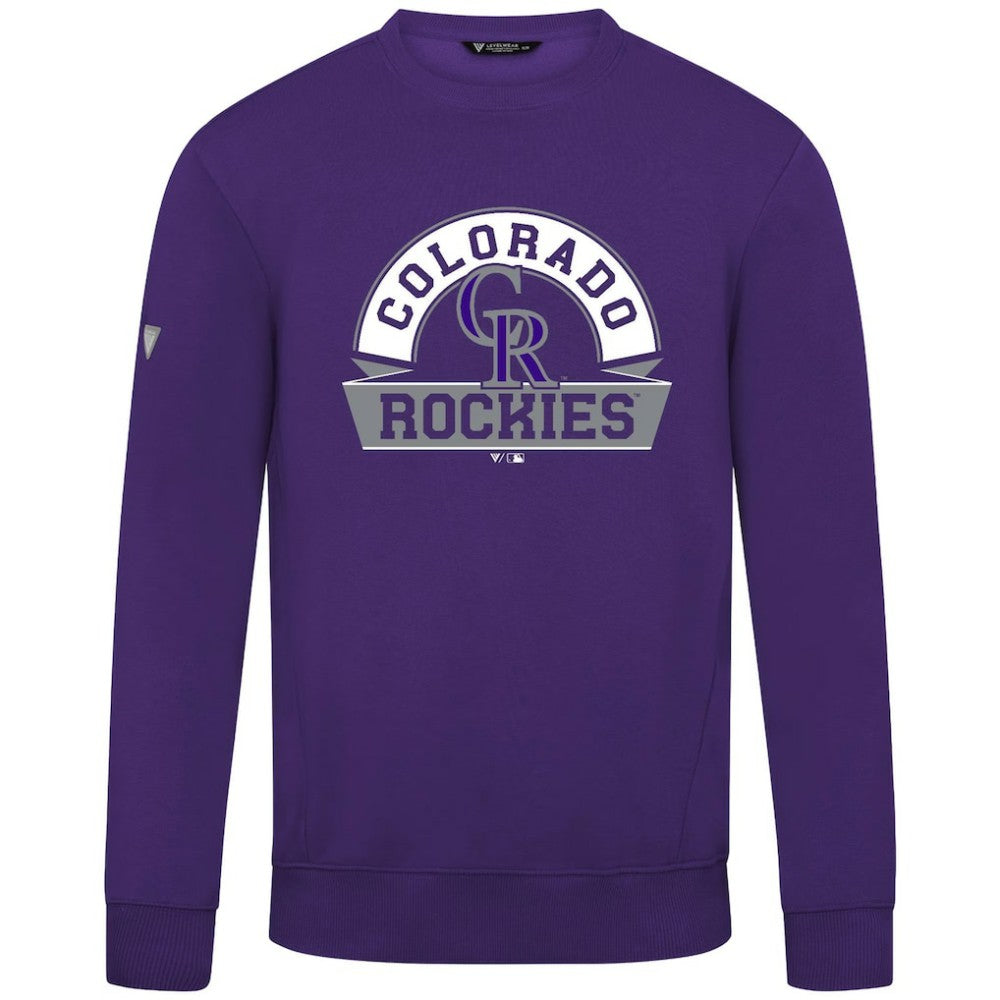 Colorado Rockies Levelwear Zane Banner Arch Sweatshirt Sale