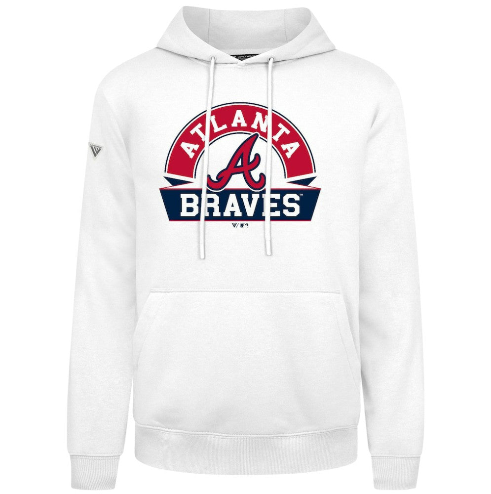 Atlanta Braves Levelwear Podium Banner Arch Hoodie Discount