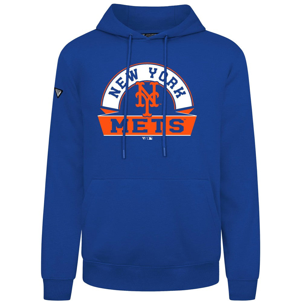 New York Mets Levelwear Podium Banner Arch Hoodie Online