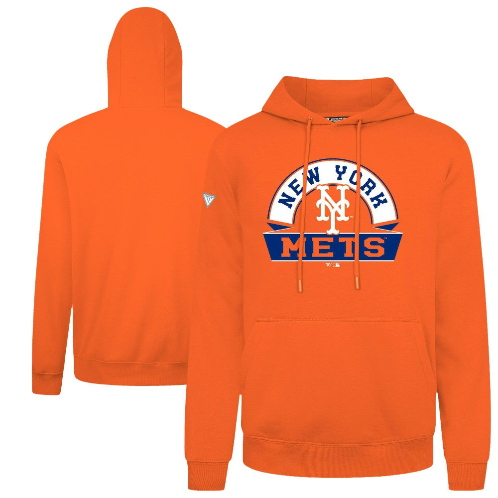 New York Mets Levelwear Podium Banner Arch Hoodie Discount