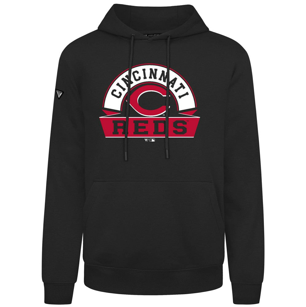 Cincinnati Reds Levelwear Podium Banner Arch Hoodie Online