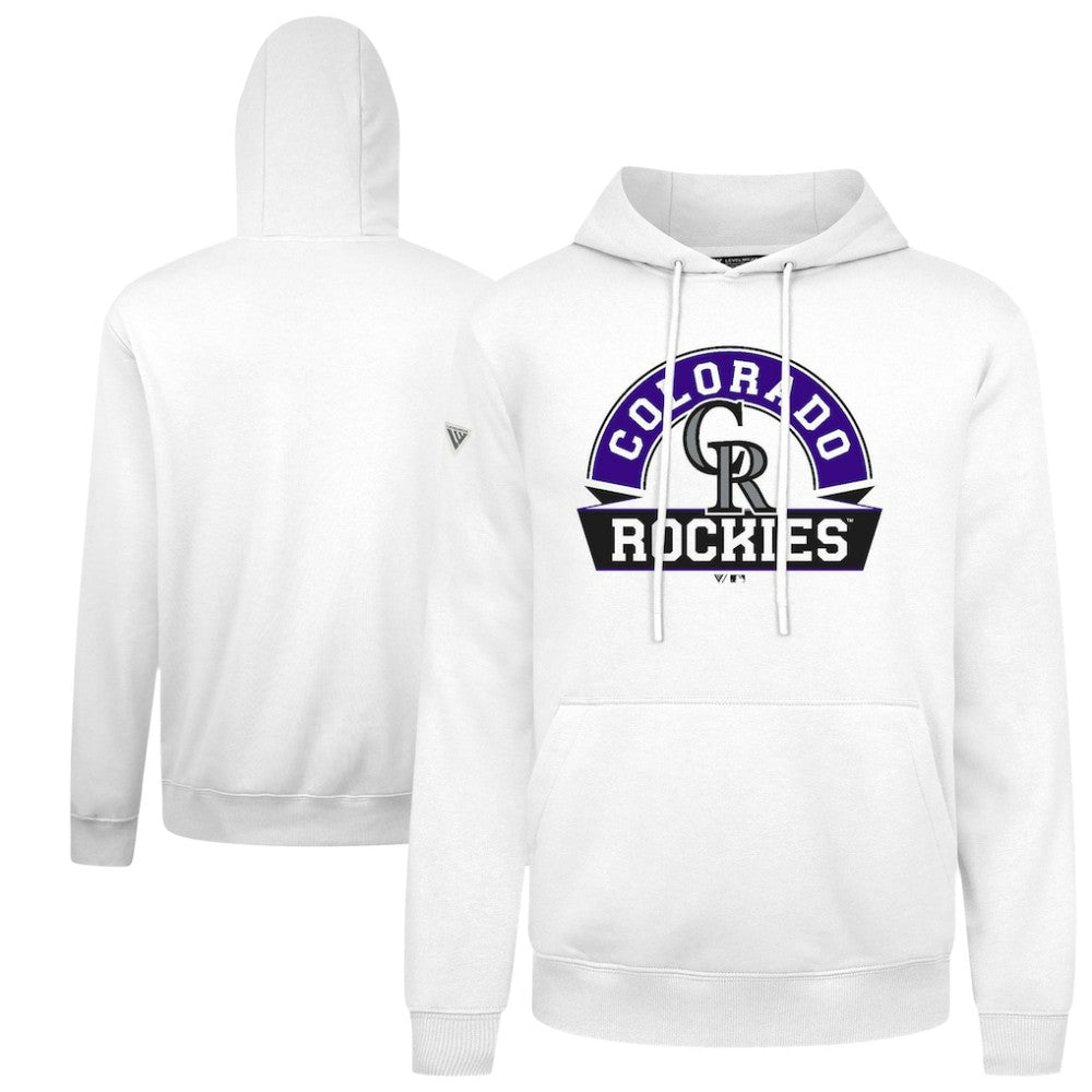 Colorado Rockies Levelwear Podium Banner Arch Hoodie Discount