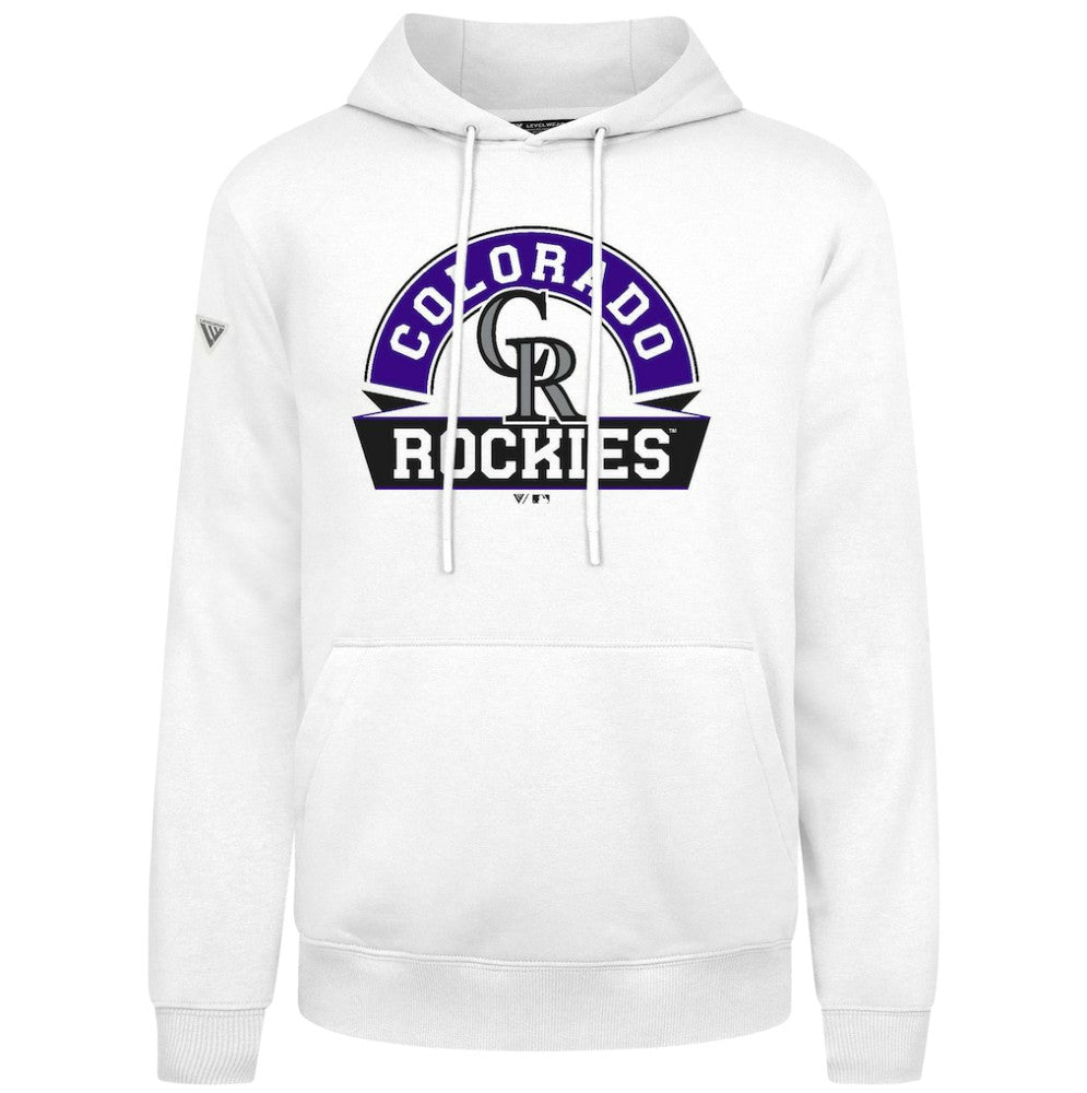 Colorado Rockies Levelwear Podium Banner Arch Hoodie Discount
