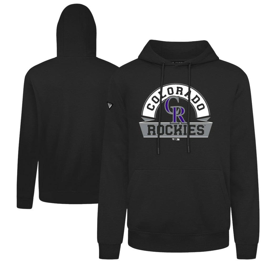 Colorado Rockies Levelwear Podium Banner Arch Hoodie Sale
