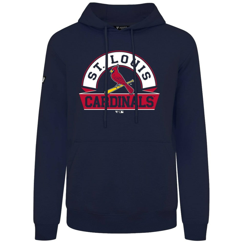 St. Louis Cardinals Levelwear Podium Banner Arch Hoodie Outlet