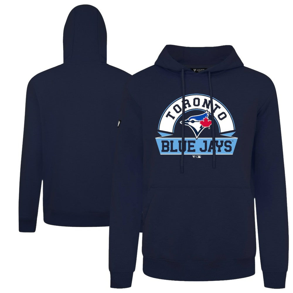 Toronto Blue Jays Levelwear Podium Banner Arch Hoodie Sale