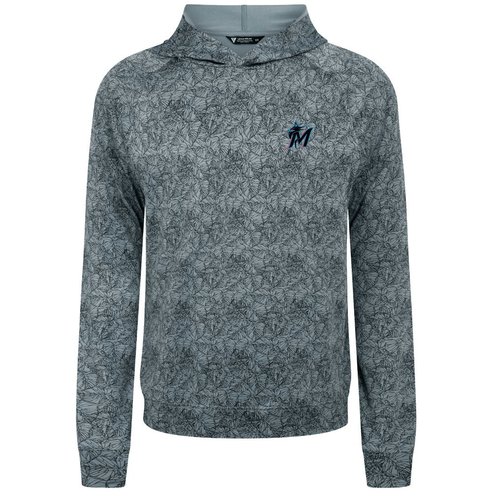 Miami Marlins Levelwear Albatross Raglan Hoodie Near Me