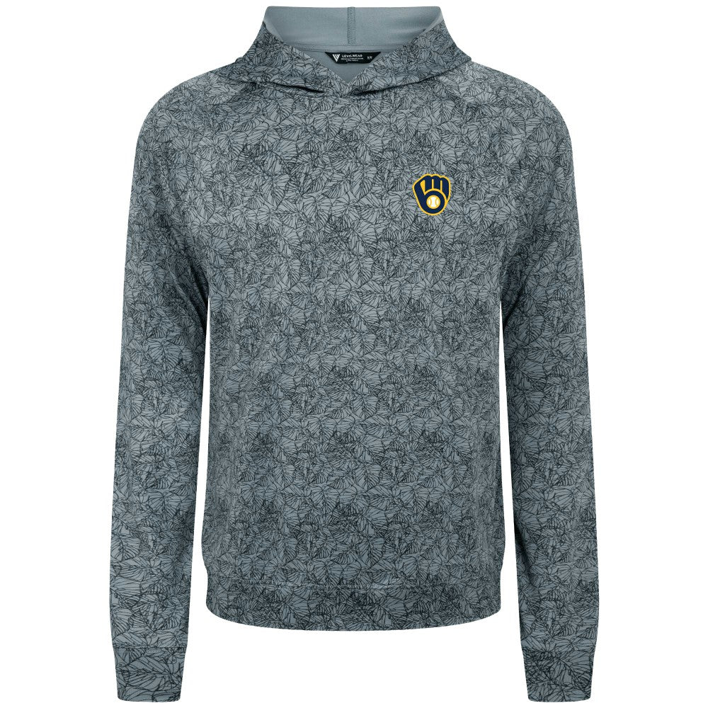 Milwaukee Brewers Levelwear Albatross Raglan Hoodie Outlet