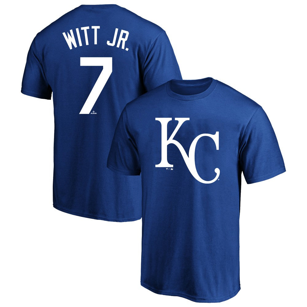 Bobby Witt Jr. Kansas City Royals Fanatics Big & Tall Player Name & Number T-Shirt Sale