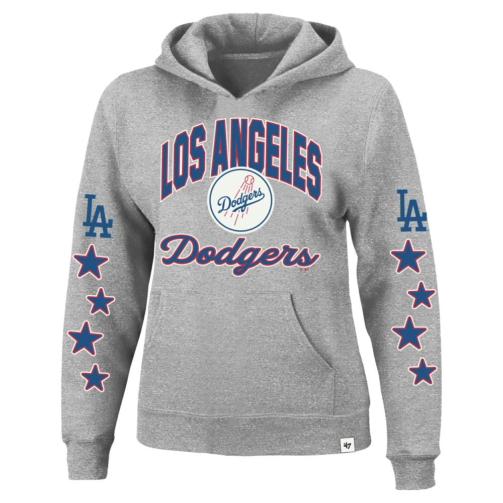 Los Angeles Dodgers '47 Women's Plus Size Starry Eye Hoodie Sale