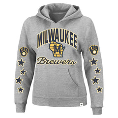 Milwaukee Brewers '47 Women's Plus Size Starry Eye Hoodie Near Me