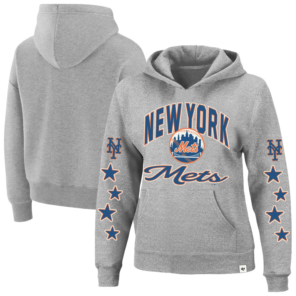 New York Mets '47 Women's Plus Size Starry Eye Hoodie Near Me