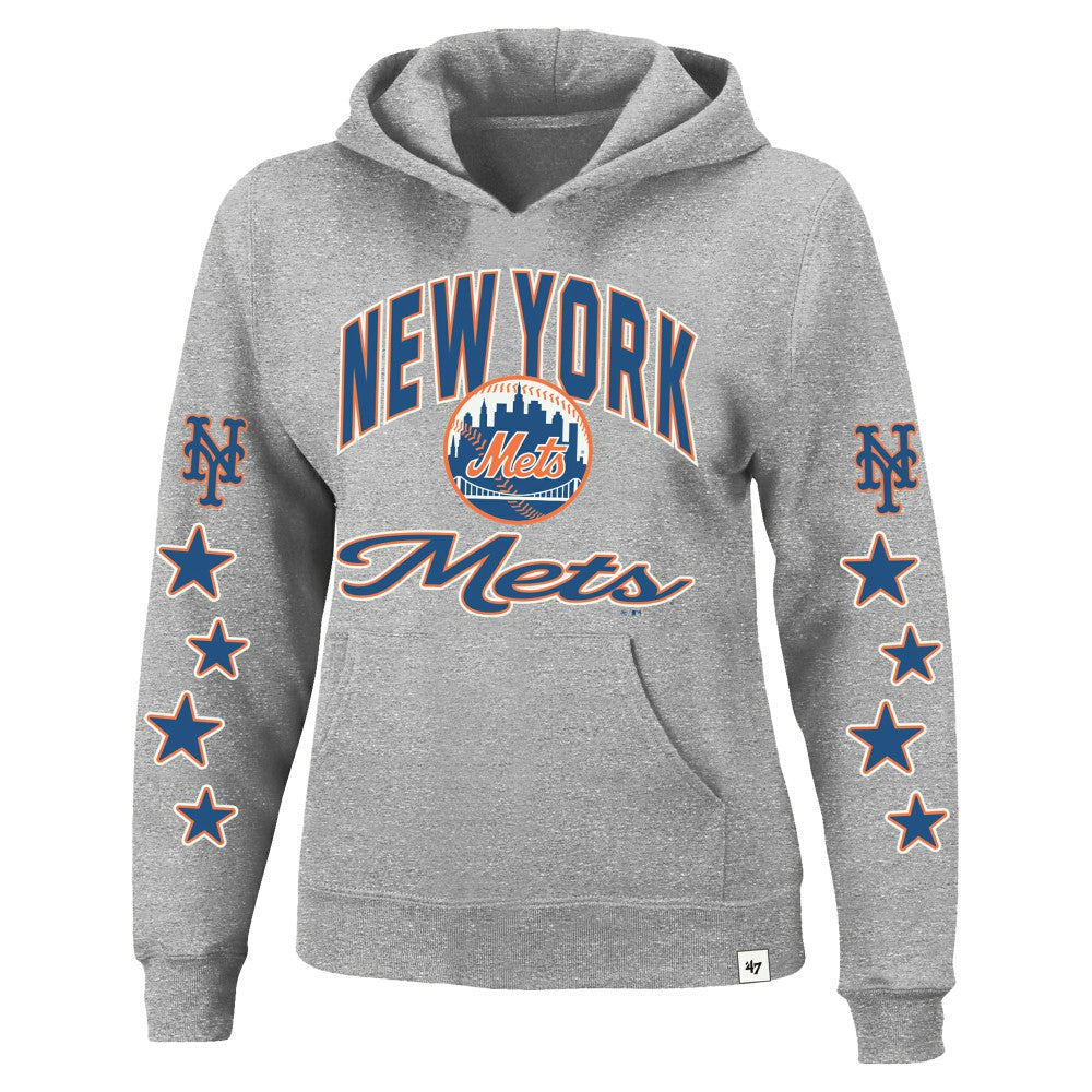 New York Mets '47 Women's Plus Size Starry Eye Hoodie Near Me