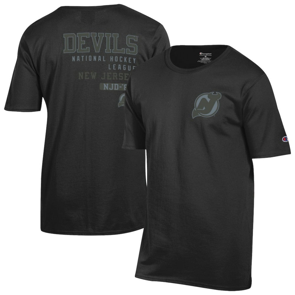 New Jersey Devils Champion Tonal T-Shirt - Black | NHL online
