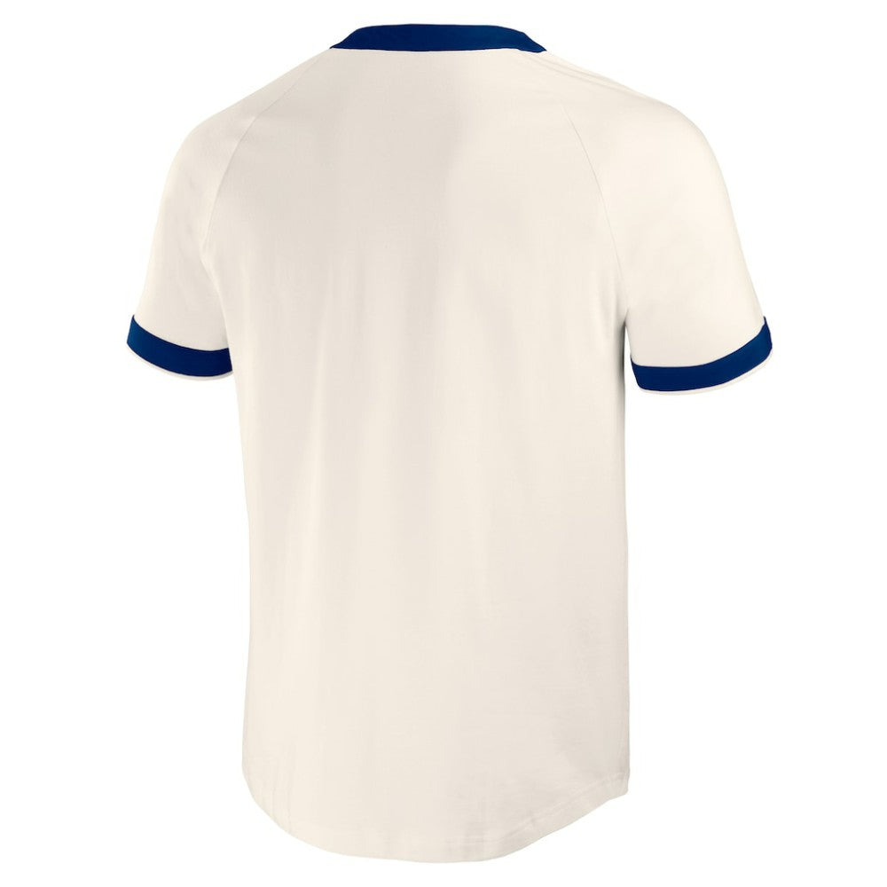 New York Rangers Darius Rucker Collection by Fanatics Fanatics Fest Henley Raglan T-Shirt - Cream | Fanatics discount