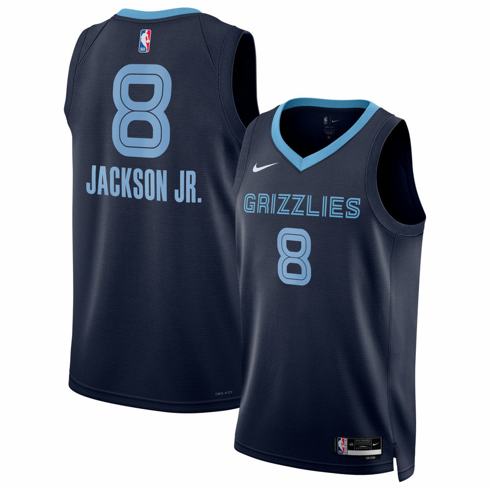 Nike Jaren Jackson Jr. Memphis Grizzlies Unisex Swingman Jersey Navy Icon Edition