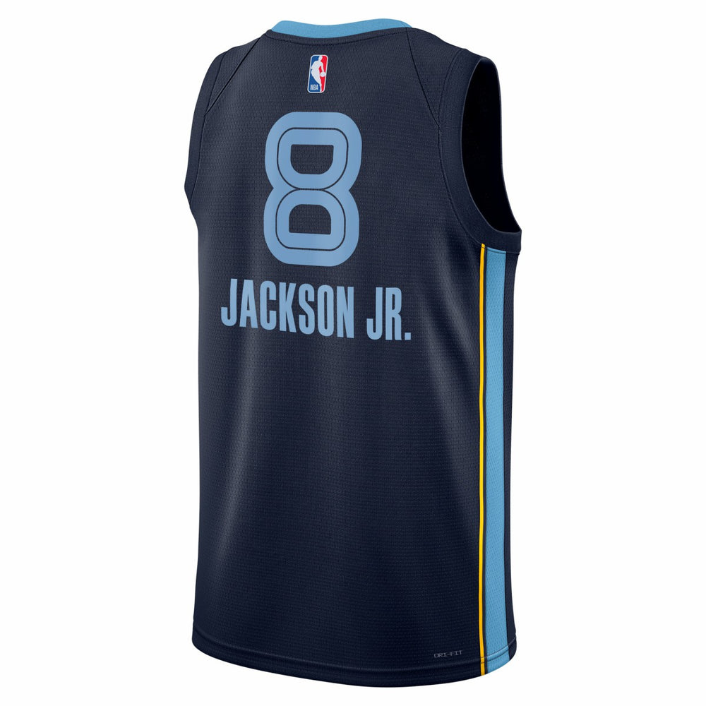 Nike Jaren Jackson Jr. Memphis Grizzlies Unisex Swingman Jersey Navy Icon Edition
