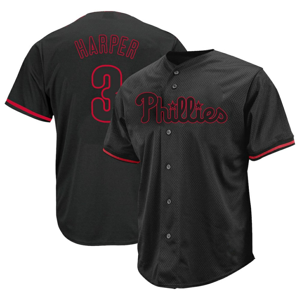 Bryce Harper Philadelphia Phillies Profile Big & Tall Pop Fashion Jersey Sale