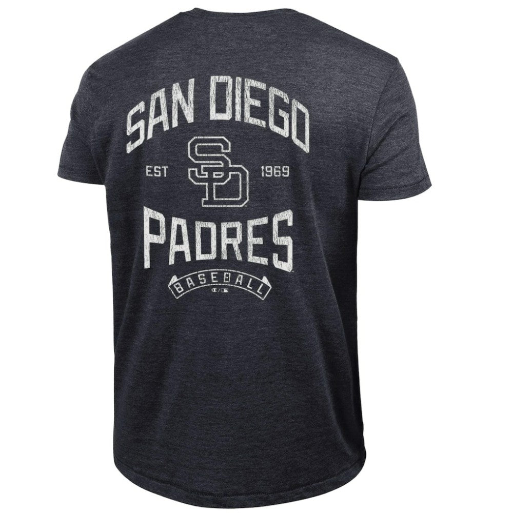 San Diego Padres Champion Vintage 3-Hit Tri-Blend T-Shirt Near Me