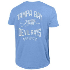 Tampa Bay Rays Champion Vintage 3-Hit Tri-Blend T-Shirt Outlet