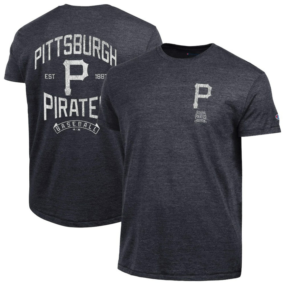 Pittsburgh Pirates Champion Vintage 3-Hit Tri-Blend T-Shirt Sale