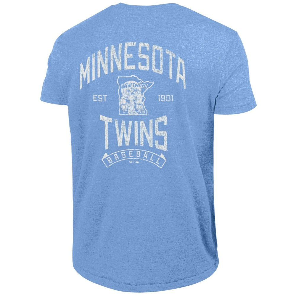 Minnesota Twins Champion Vintage 3-Hit Tri-Blend T-Shirt for sale