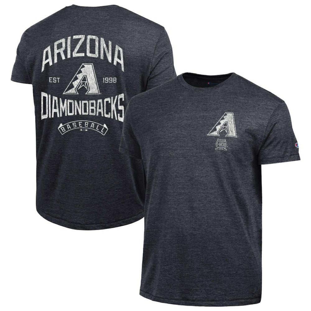Arizona Diamondbacks Champion Vintage 3-Hit Tri-Blend T-Shirt Outlet